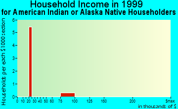 Stambaugh household income for American Indian or Alaska Native householders