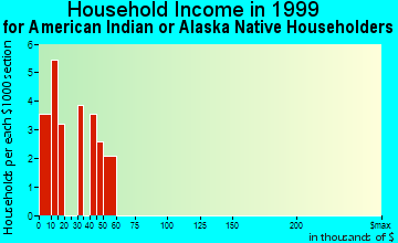 Port Charlotte household income for American Indian or Alaska Native householders