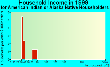 North Decatur household income for American Indian or Alaska Native householders