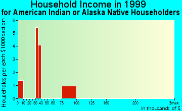 Burley household income for American Indian or Alaska Native householders