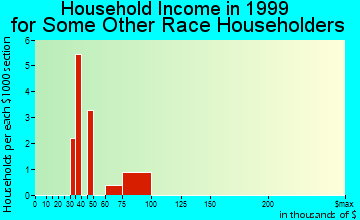 Lawton household income for some other race householders