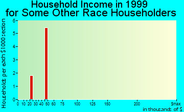 Parma household income for some other race householders