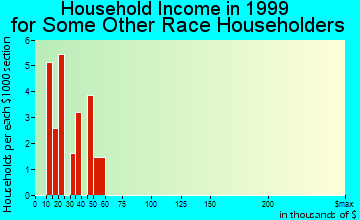 Cullman household income for some other race householders
