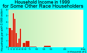 Wellton household income for some other race householders