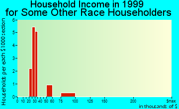 La Vista household income for some other race householders