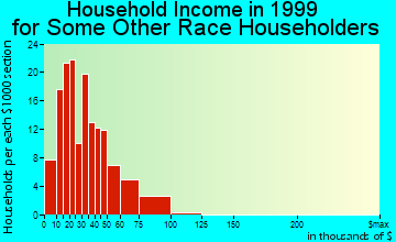 Bernalillo household income for some other race householders