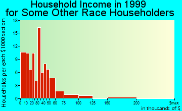 Chimayo household income for some other race householders