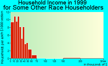 Questa household income for some other race householders