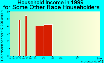 Balmville household income for some other race householders