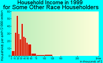 Rogers household income for some other race householders