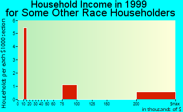 Searingtown household income for some other race householders