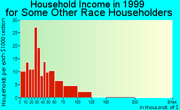 Bay Point household income for some other race householders