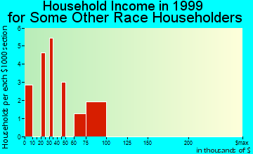 Bermuda Dunes household income for some other race householders
