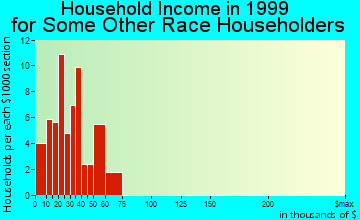Findlay household income for some other race householders