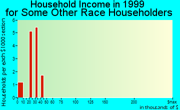 Grove City household income for some other race householders