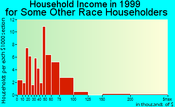 Burlingame household income for some other race householders