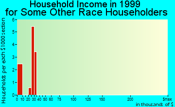 Ottawa household income for some other race householders