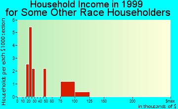Cameron Park household income for some other race householders