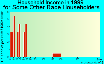 Davidson household income for some other race householders