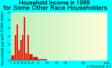 Irrigon household income for some other race householders