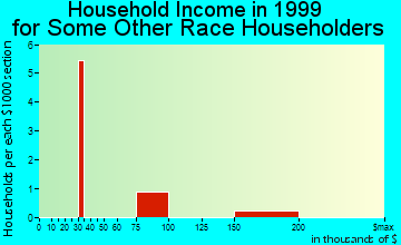 King of Prussia household income for some other race householders