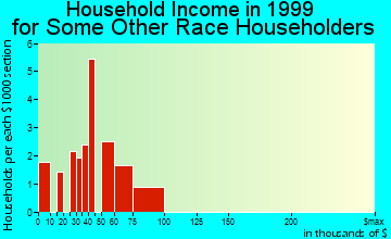 Warwick household income for some other race householders