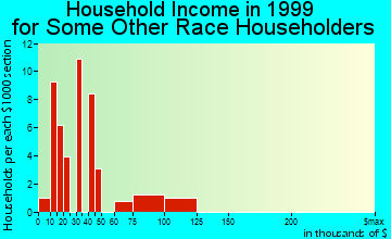 Columbia household income for some other race householders