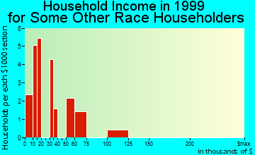 Lewisburg household income for some other race householders