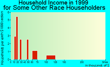 Commerce household income for some other race householders