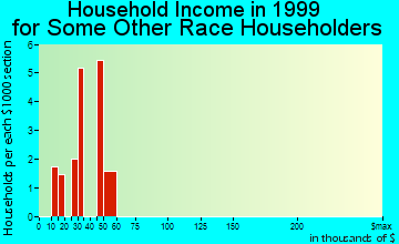 Glenn Heights household income for some other race householders