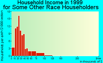 Granger household income for some other race householders