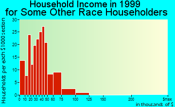 Vancouver household income for some other race householders
