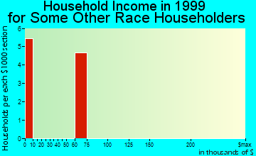 Dunbar household income for some other race householders