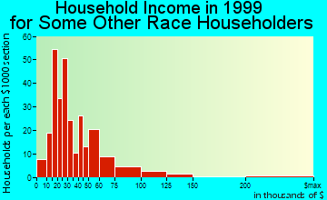 Kenosha household income for some other race householders