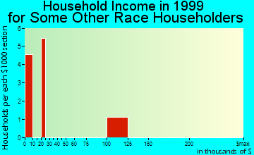 Bethune household income for some other race householders