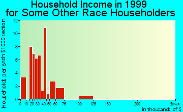 Brush household income for some other race householders