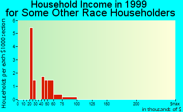 Eaton household income for some other race householders