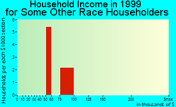 Gleneagle household income for some other race householders