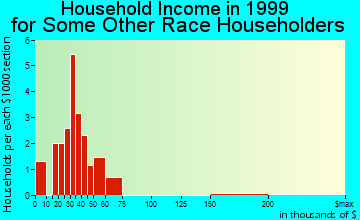 Lochbuie household income for some other race householders