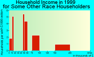 Louisville household income for some other race householders