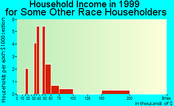 Silt household income for some other race householders