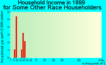 Bristol household income for some other race householders