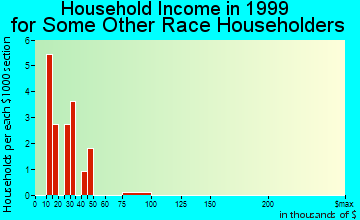 Center Hill household income for some other race householders