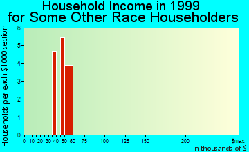 Lakewood Park household income for some other race householders