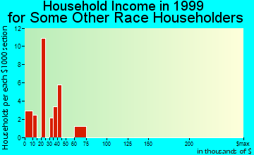 Pine Manor household income for some other race householders