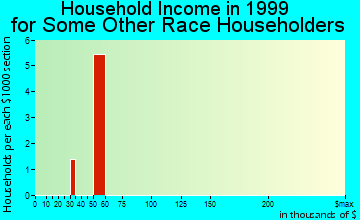 Covington household income for some other race householders