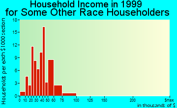 Fair Oaks household income for some other race householders