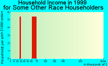 Irondale household income for some other race householders