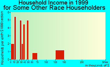 Macon household income for some other race householders