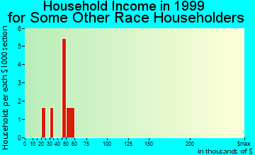 Wheeler AFB household income for some other race householders